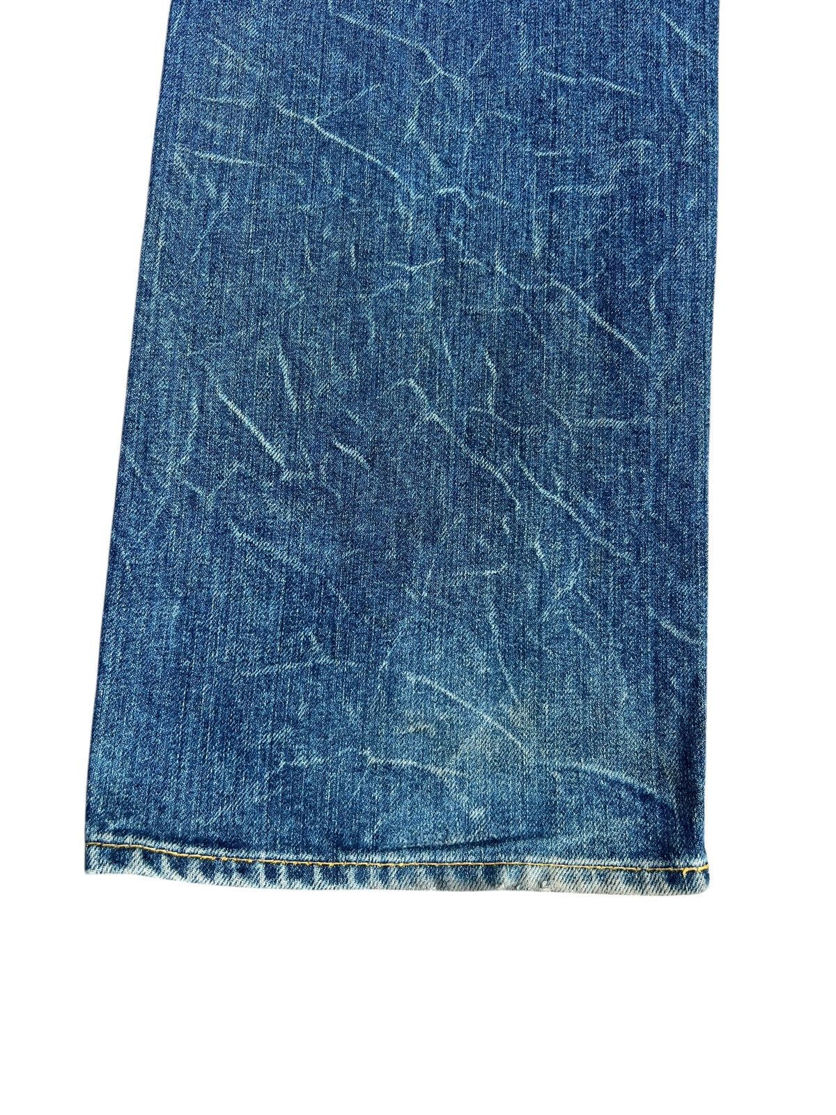 Vintage Vintage Antgauge Multiple Cut Raw Edge Mud Denim Jeans Size US 32 / EU 48 - 16 Thumbnail