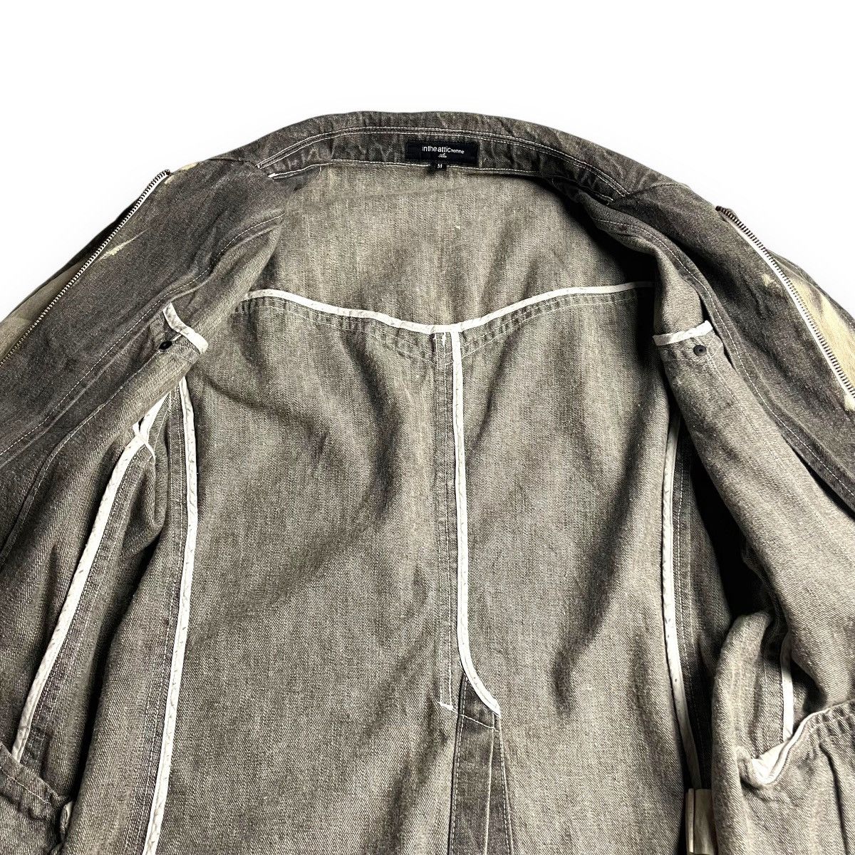 In The Attic 🇯🇵 IN THE ATTIC HOMME WASHED DENIM JACKET Size US M / EU 48-50 / 2 - 11 Thumbnail