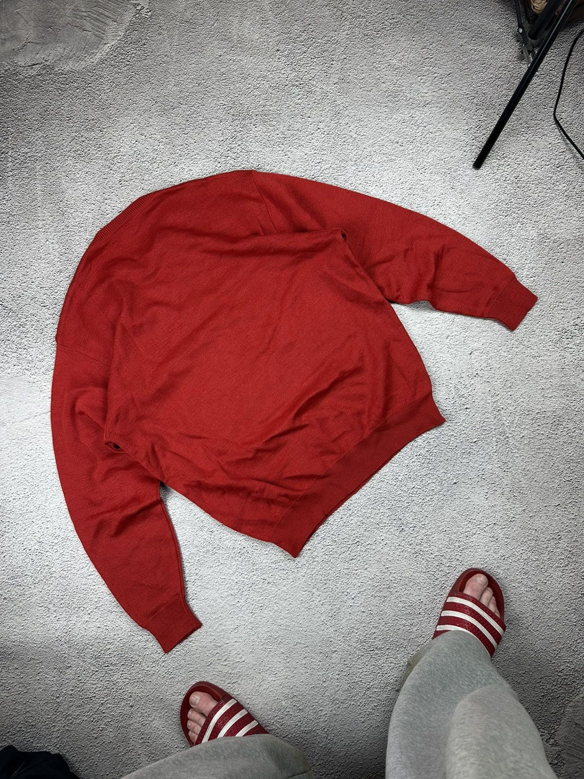 Lacoste Vintage Lacoste Sport Knitwear Striped Y2K Hype Old Money Size US XL / EU 56 / 4 - 2 Thumbnail