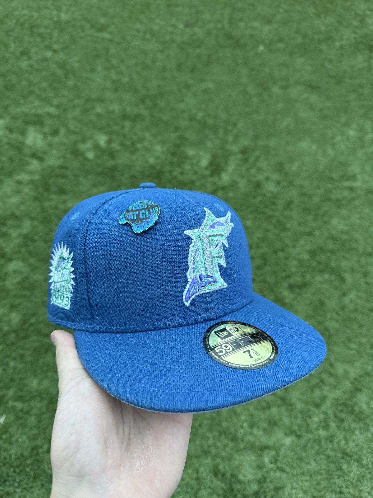 Hat Club New Era 59Fifty Hat Club Florida Marlins Size ONE SIZE - 1 Thumbnail
