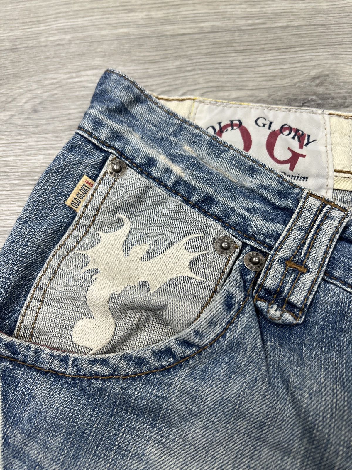 Diesel Archival Diesel Old Glory Jeans Vintage 90s Y2K Grunge Cyber Size US 32 / EU 48 - 9 Thumbnail