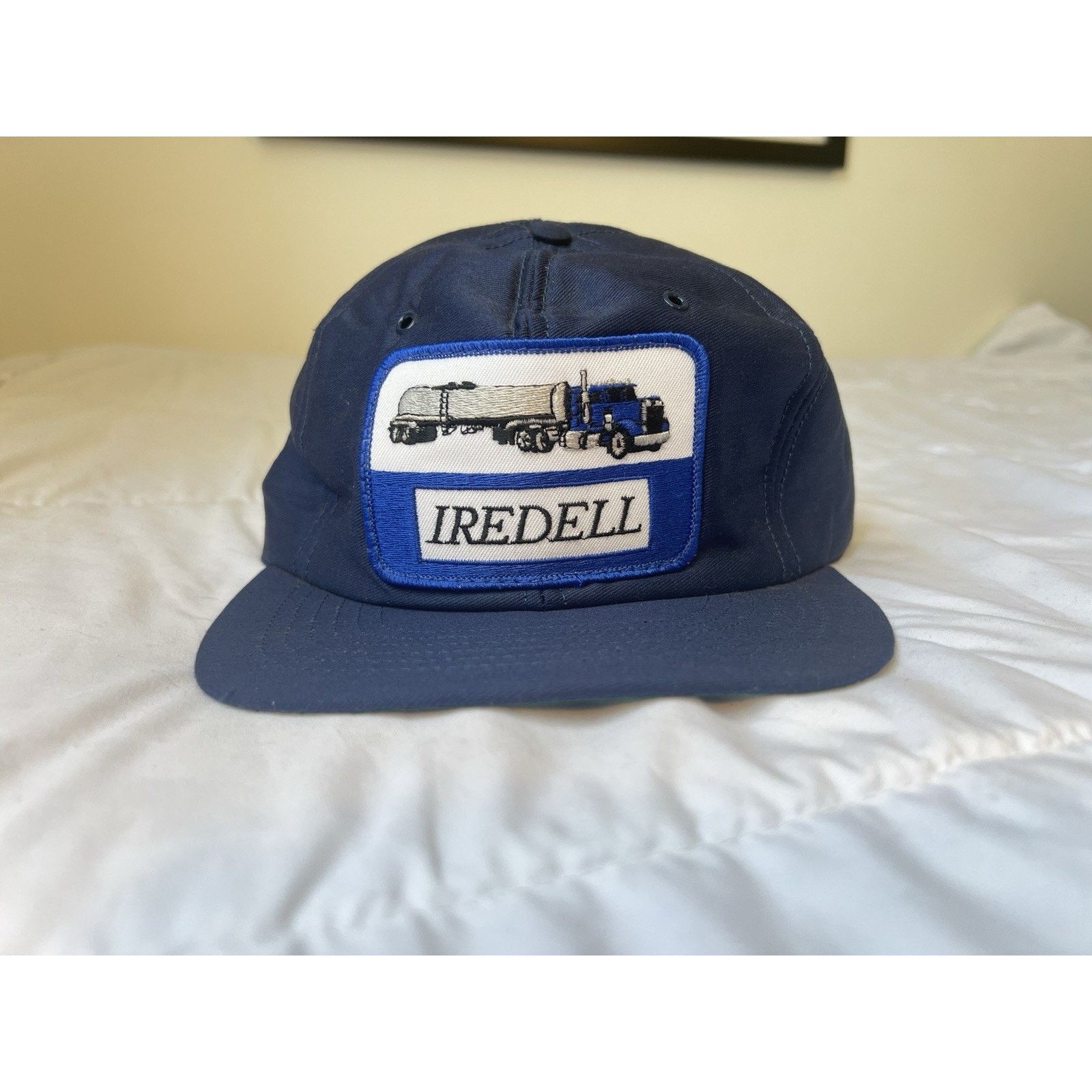 Other Vintage Iredell Trucker Hat Patch SnapBack Mesh SKM Blue Size ONE SIZE - 2 Thumbnail