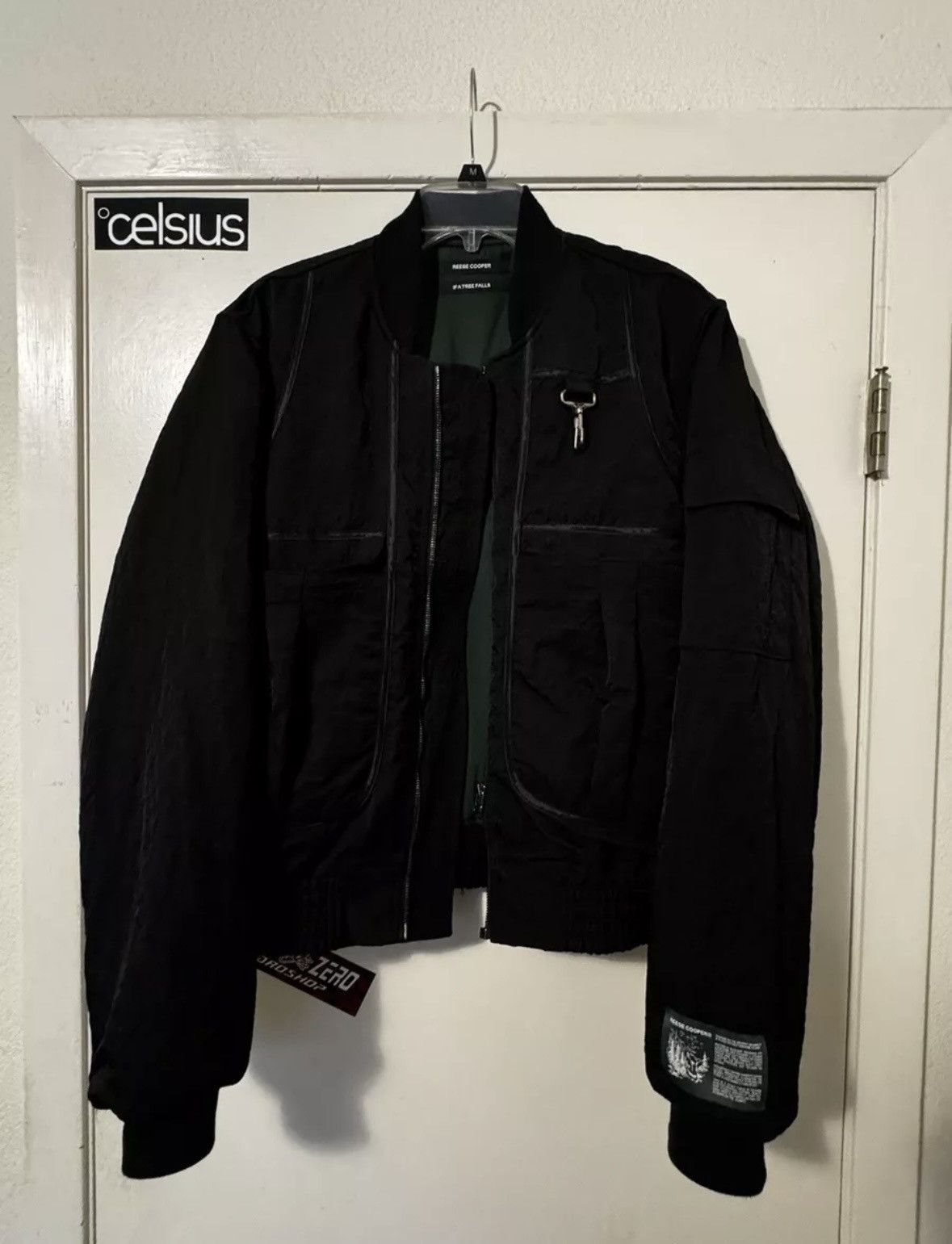 Reese Cooper Reese Cooper Nylon Bomber Jacket Size US L / EU 52-54 / 3 - 1 Thumbnail