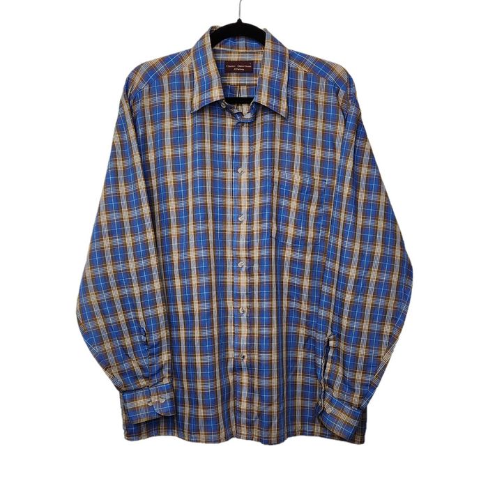 Vintage Vintage JcPenney Classic Directions Plaid Flannel Shirt 70s