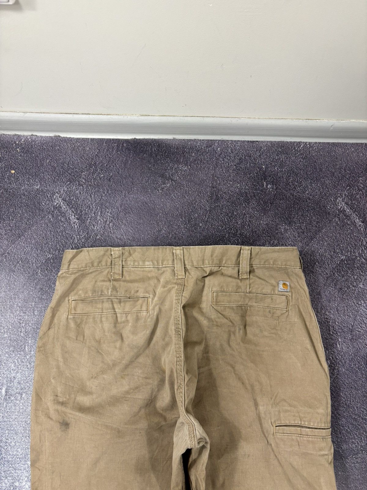 Carhartt Vintage Carhartt Y2K Distressed Skate Baggy Chino Pants Size US 38 / EU 54 - 6 Thumbnail