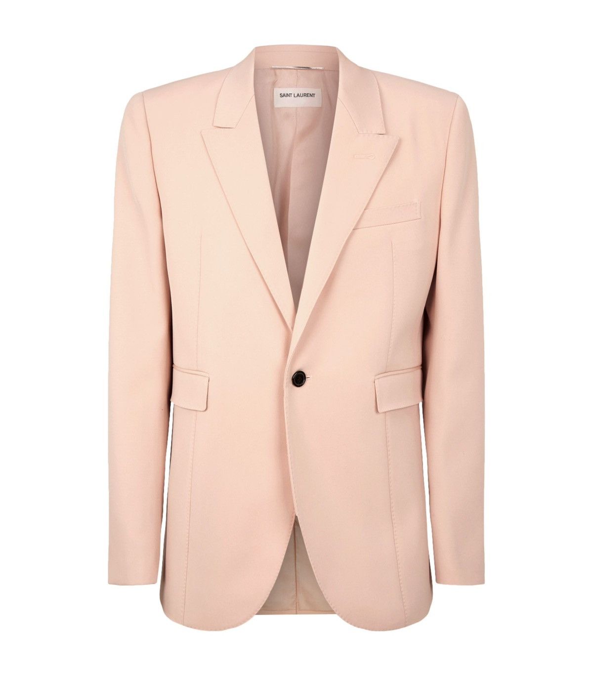 Saint Laurent Paris Pink Blazer Grain De Poudre