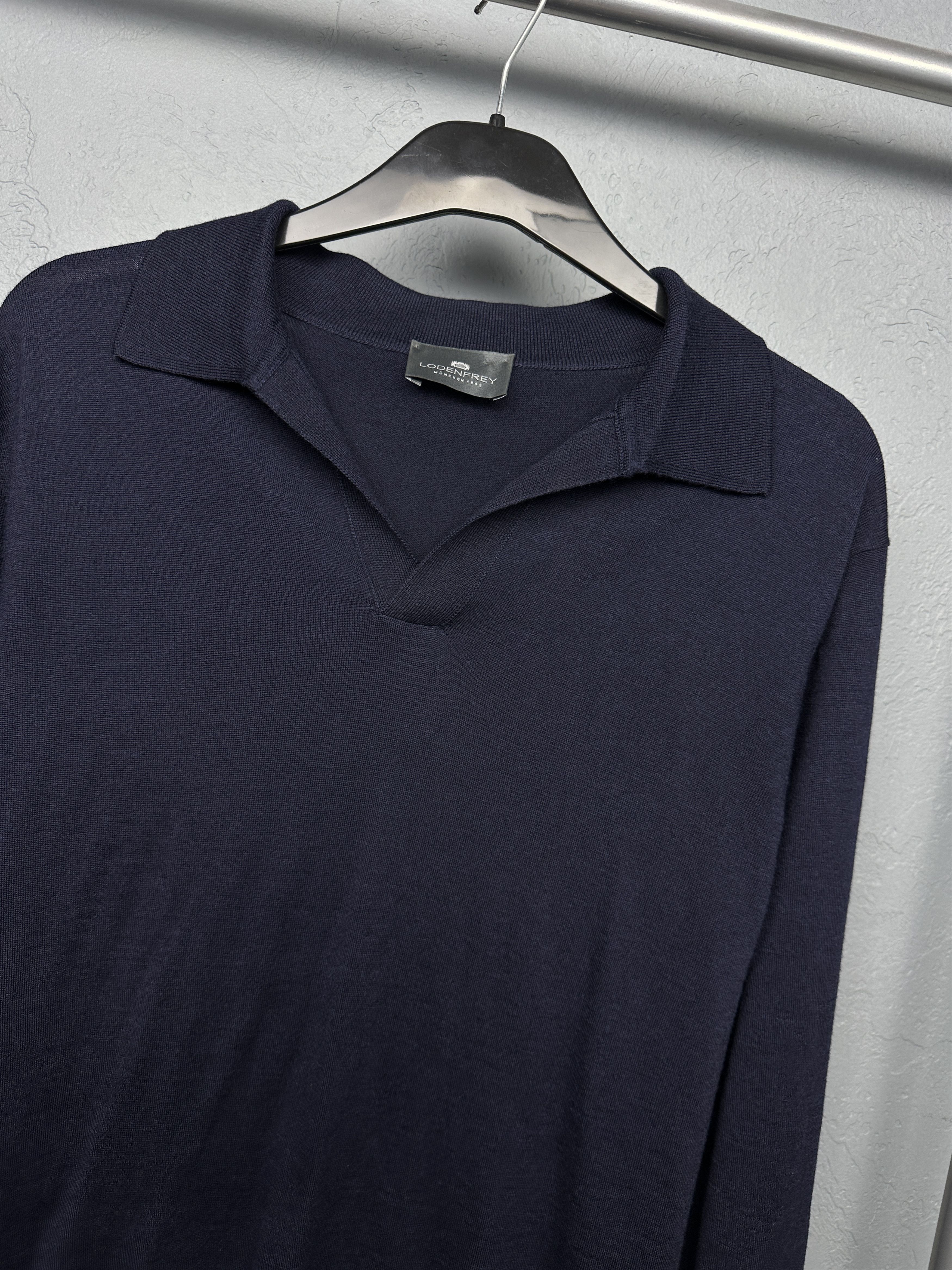 Other Lodenfrey Mens Wool - Silk Collared Sweater Size US M / EU 48-50 / 2 - 2 Thumbnail