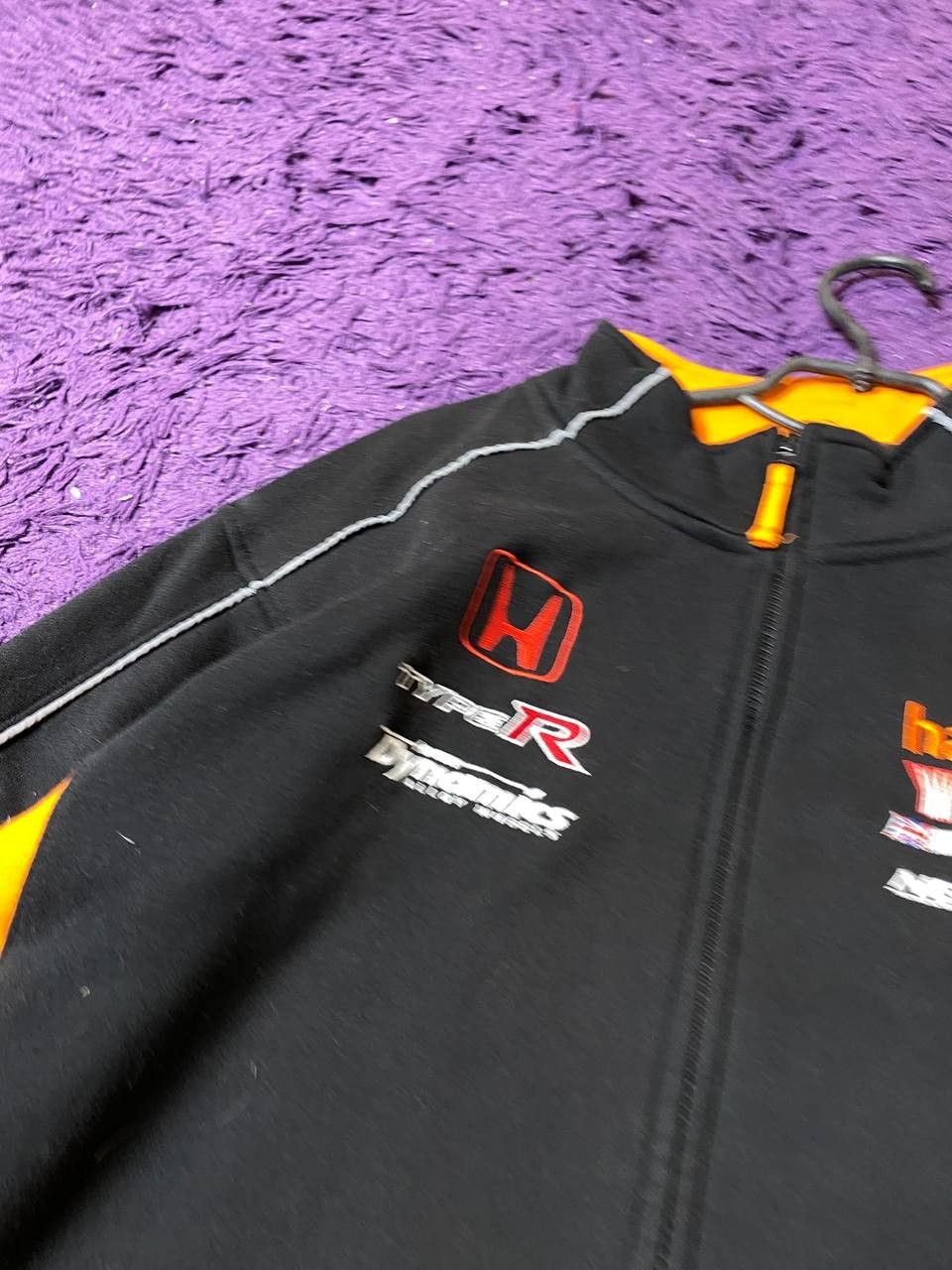 Honda Streetwear Print Size XXL Sweatshirt Zip Y2K HONDA Size US XXL / EU 58 / 5 - 3 Thumbnail
