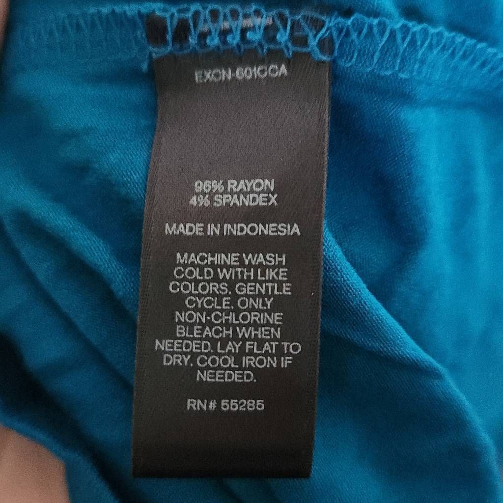 Express Express Women's Size Large Teal Blue Romper Size 32" / US 10 / IT 46 - 3 Thumbnail