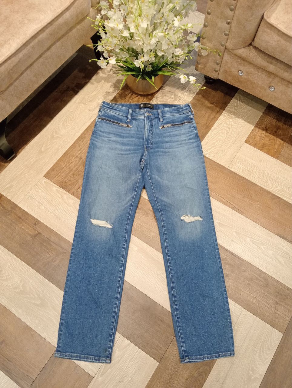 Undercover GU X UNDERCOVER KOSMIK NOISE STRETCH JEANS Size US 32 / EU 48 - 1 Thumbnail