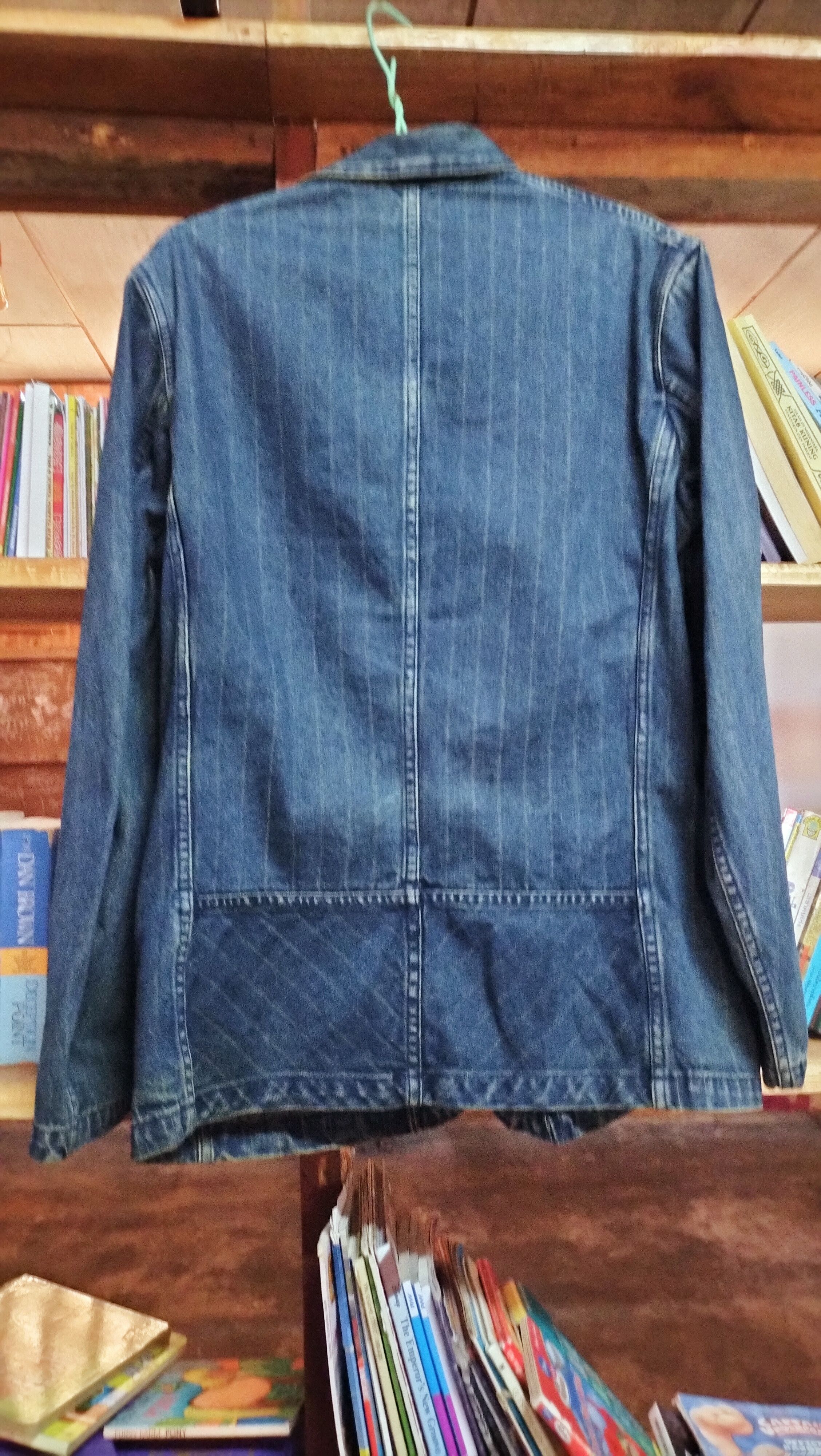 PPFM Vintage PPFM Denime Blazer jacket Japanese Rare Fabric Size US L / EU 52-54 / 3 - 13 Thumbnail