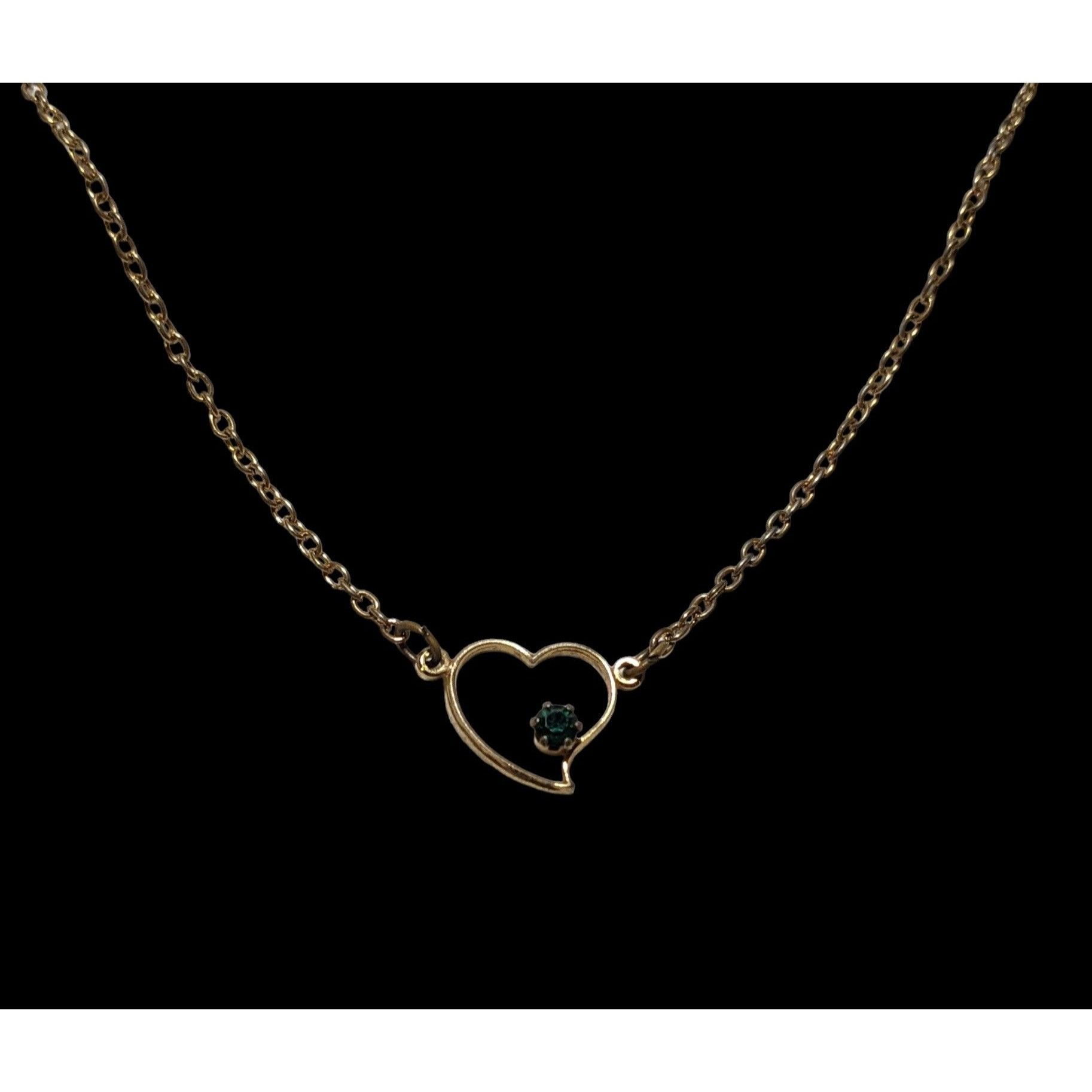 Other Minimalist Gold Open Heart Necklace Size ONE SIZE - 5 Thumbnail