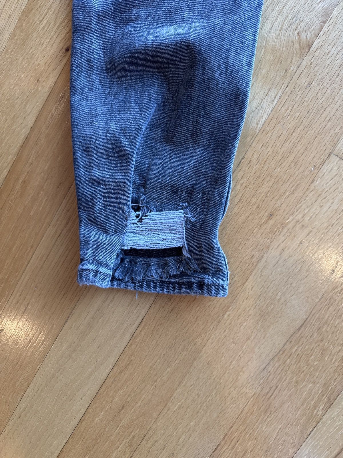 Ksubi Ksubi Distressed Skinny Denim Black Washed Size US 32 / EU 48 - 5 Thumbnail