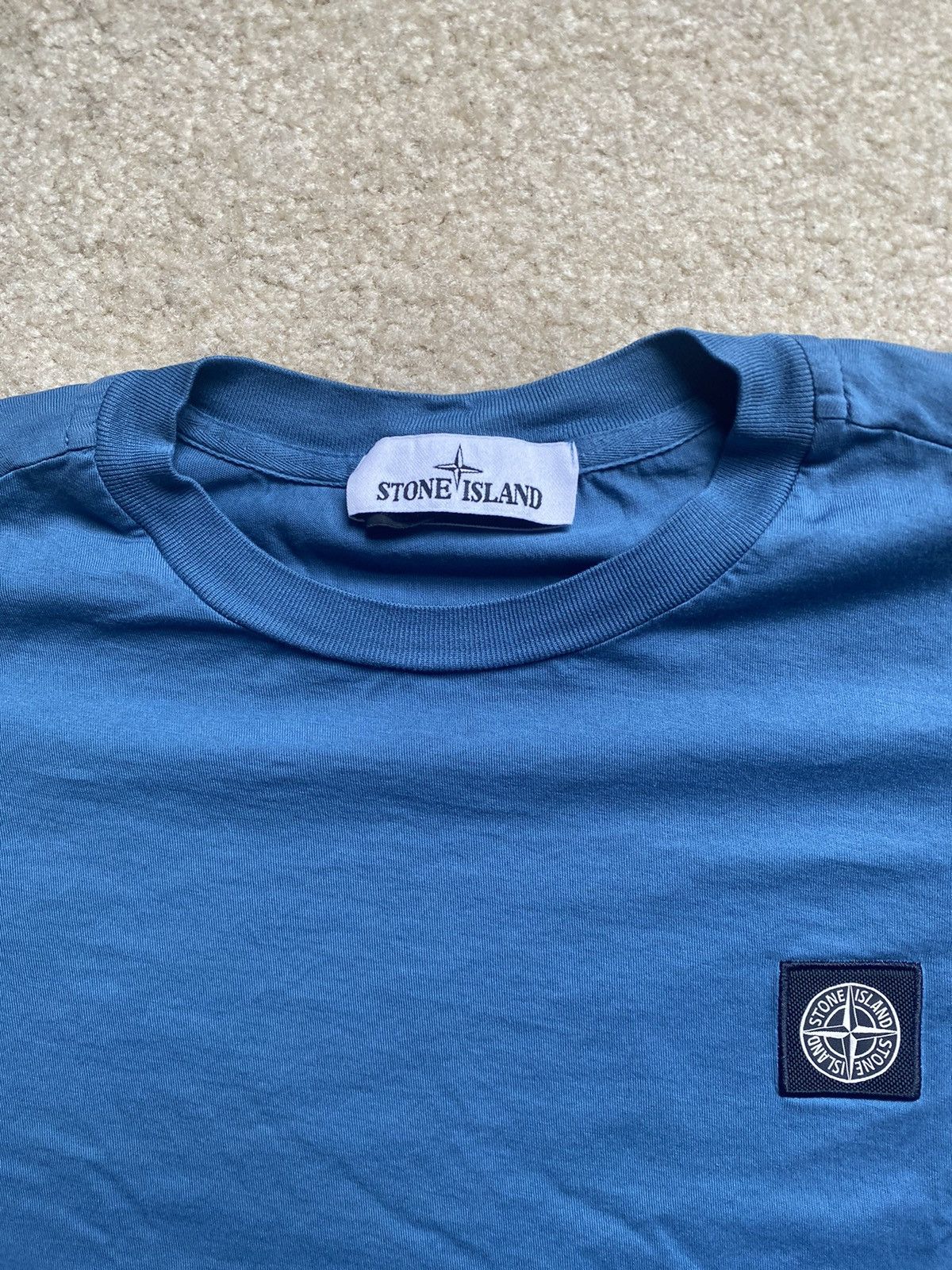 Stone Island Stone Island Long Sleeve Patch Tee Size US M / EU 48-50 / 2 - 2 Thumbnail