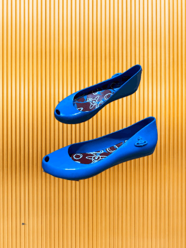 Vivienne Westwood Vivienne Westwood x Melissa Anglomania Glitter Ballet Flats Size US 7 / IT 37 - 1 Thumbnail