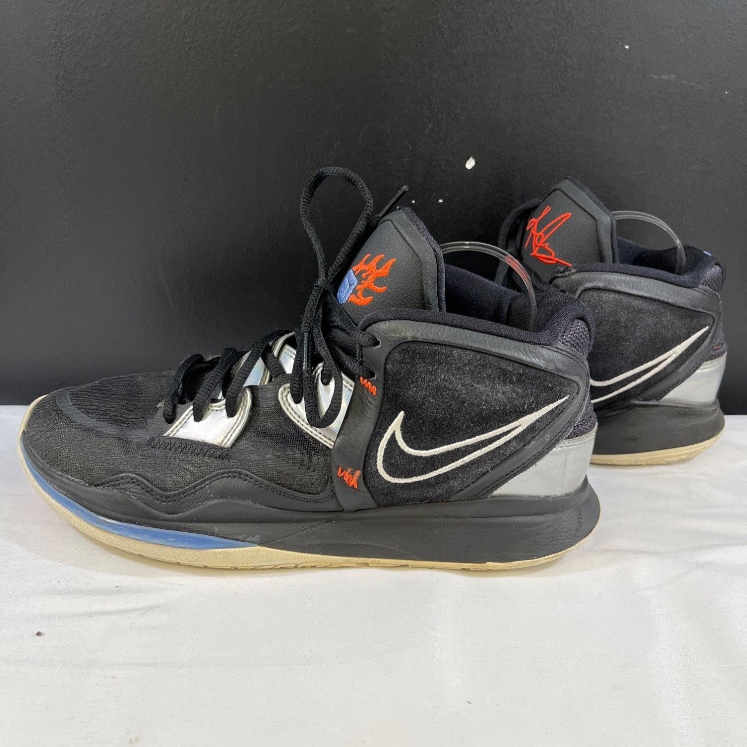 Nike Nike Kyrie Infinity Fire & Ice Mens Black Sneakers Size 10.5 Size US 10.5 / EU 43-44 - 5 Thumbnail