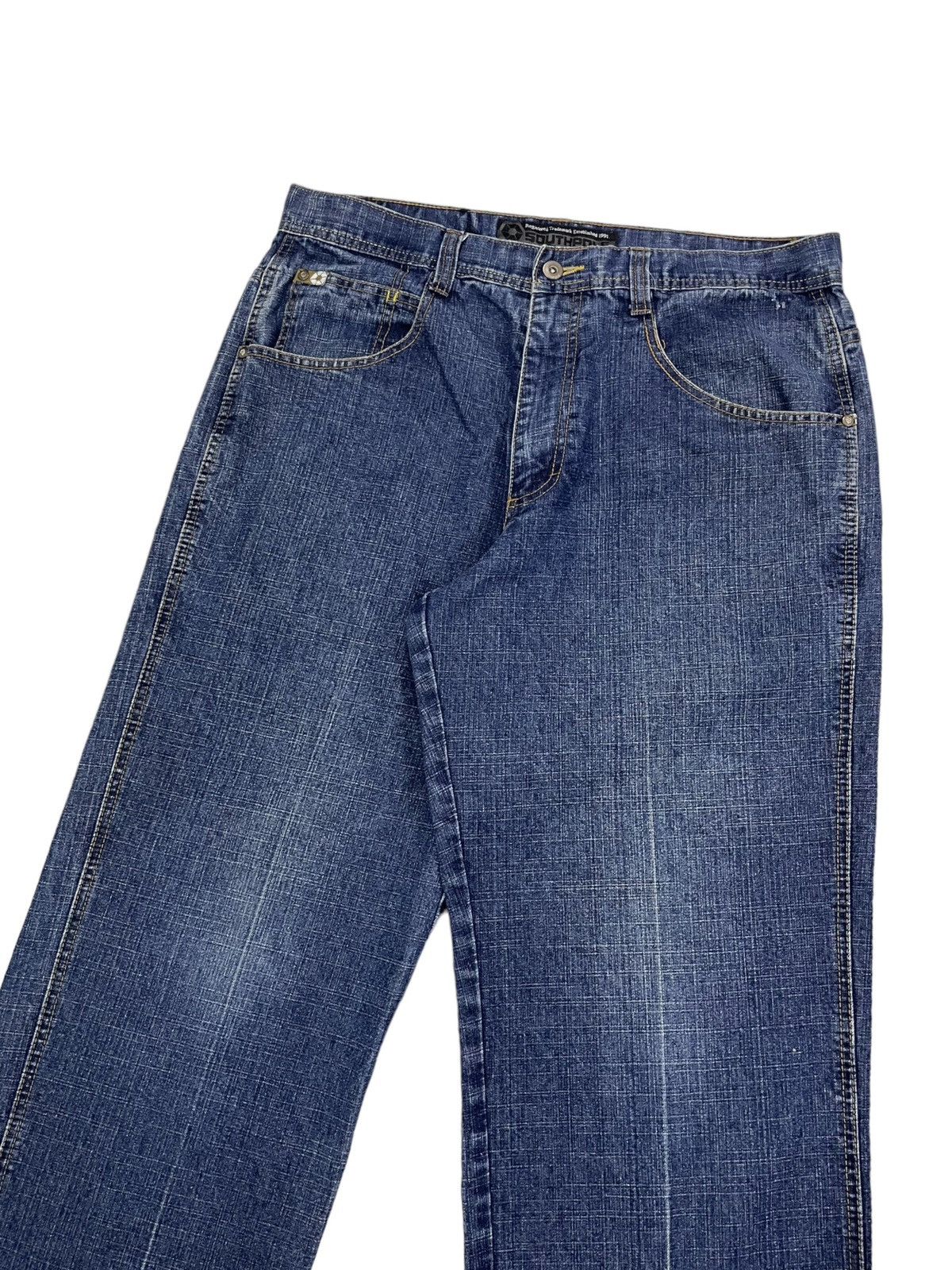 Southpole Vintage Southpole Baggy Jeans Distressed Size US 34 / EU 50 - 5 Thumbnail