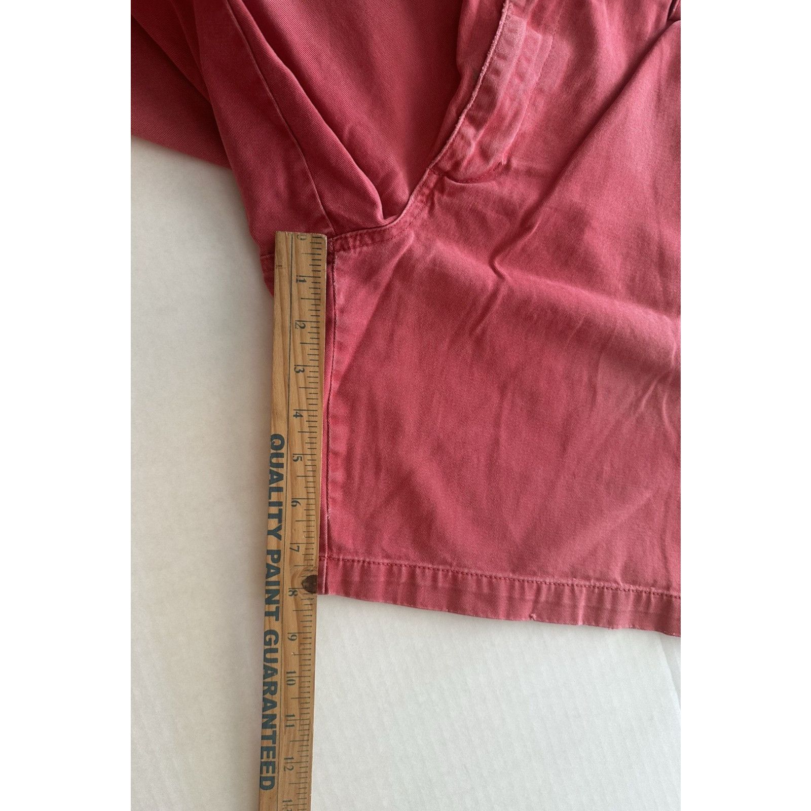 Chaps Chaps Ralph Lauren Men's Chino Shorts Dark Pink Sz 36 Cotton Size US 36 / EU 52 - 12 Thumbnail