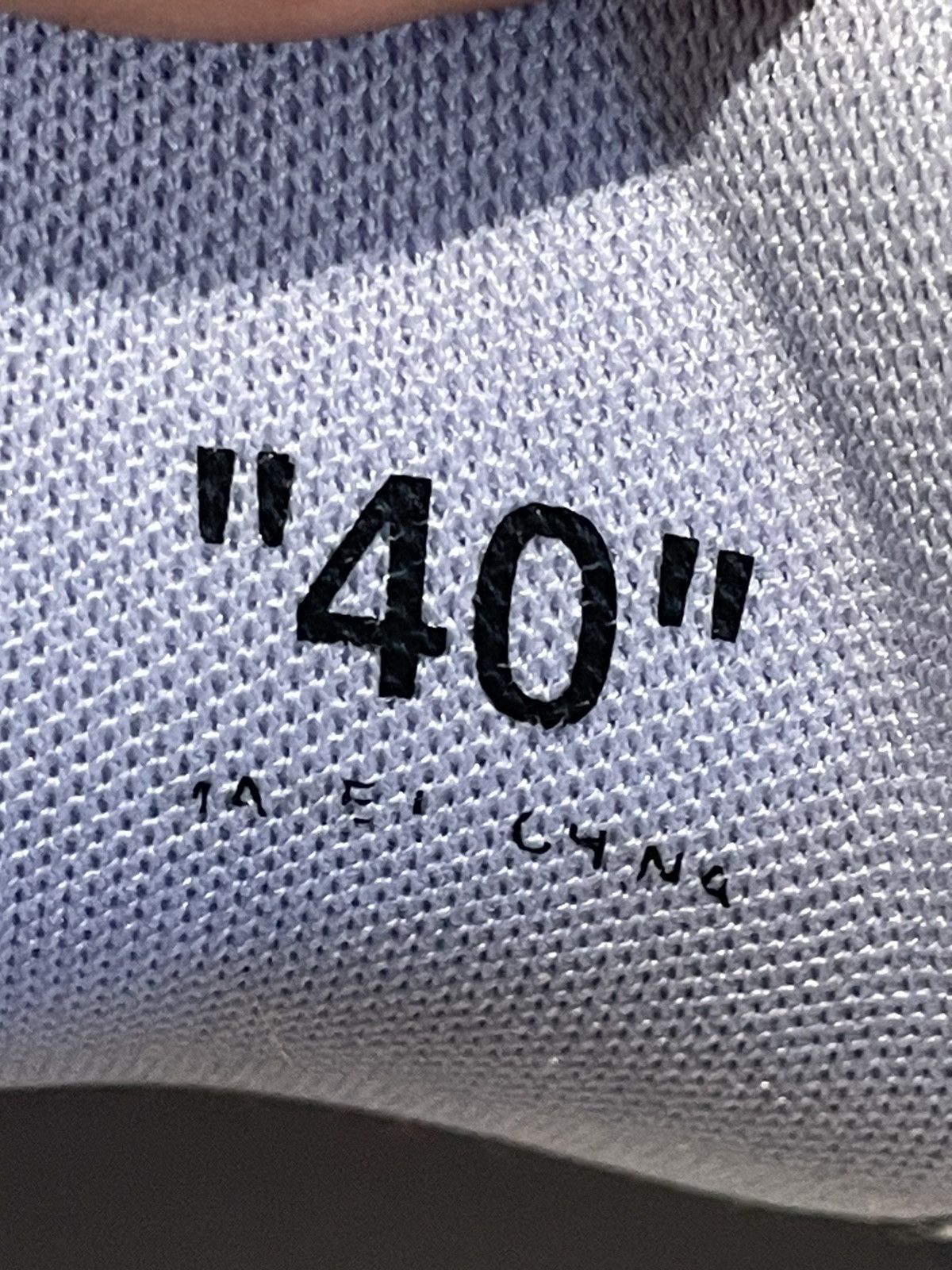 Off-White Off-White Out Of Office Calf Leather Sneakers White/Purple Size US 10 / IT 40 - 16 Thumbnail