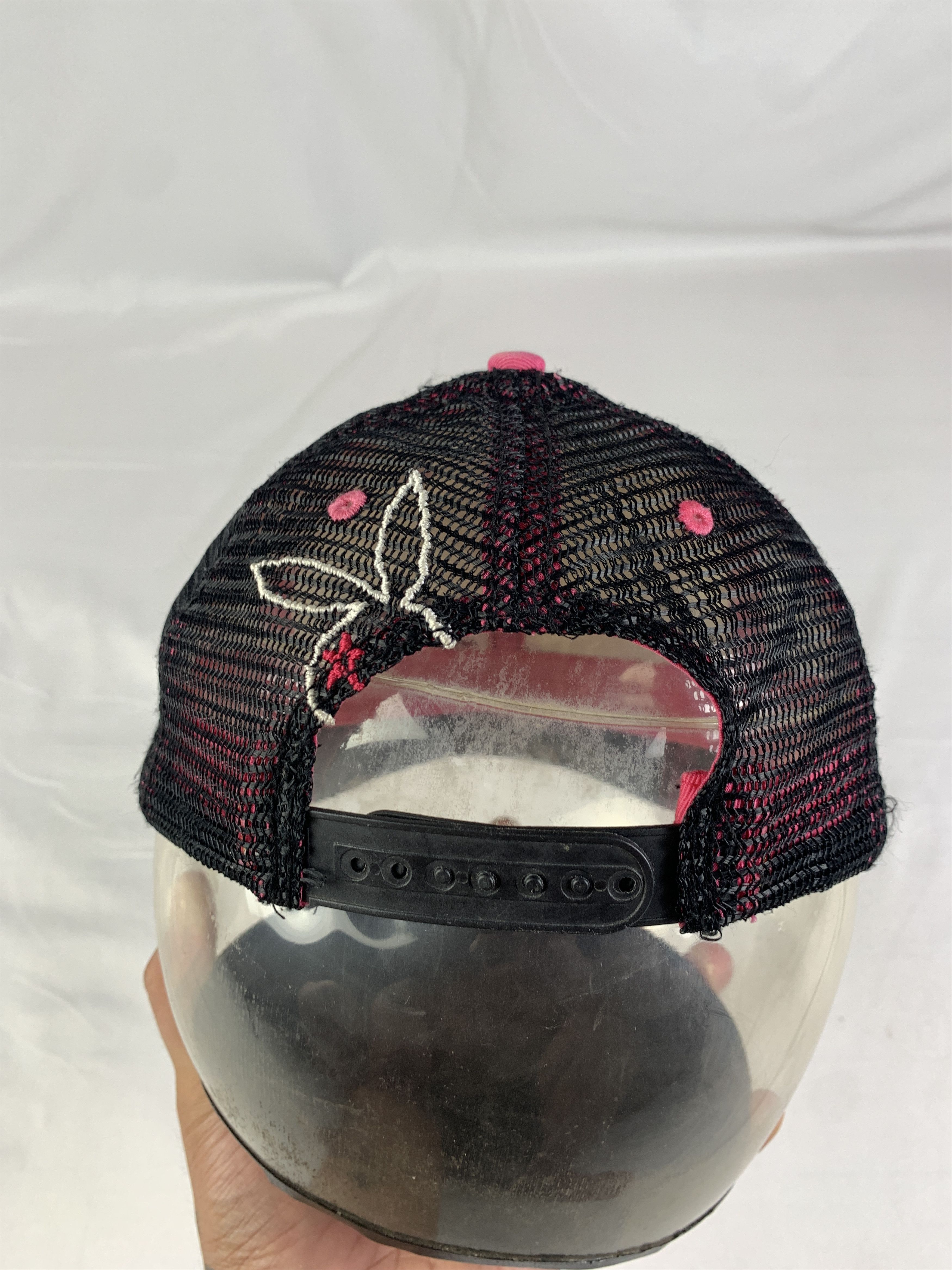 Playboy Playboy Zebra Rhinestones Trucker Hat (OSFA) Size ONE SIZE - 6 Thumbnail
