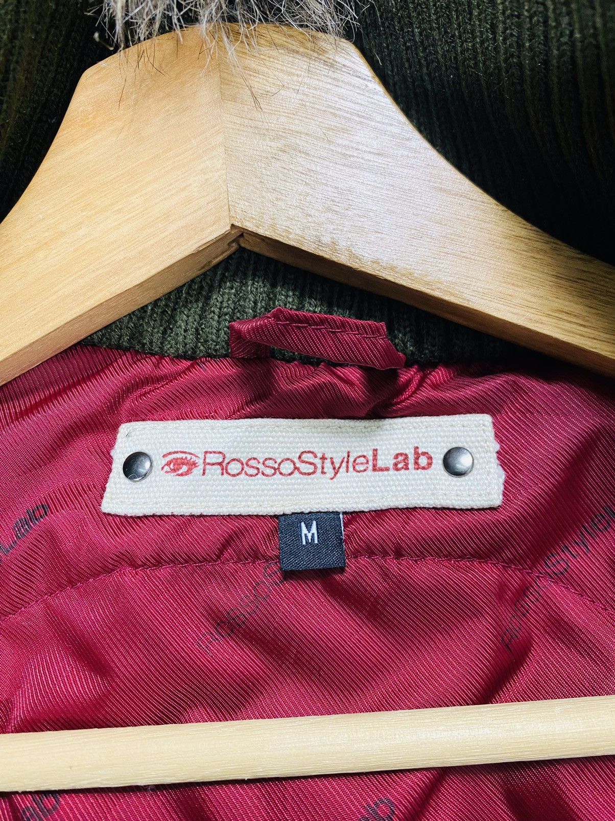 Japanese Brand A09 Rare-Rosso Style Lab Fur Hoodie Jacket Size M / US 6-8 / IT 42-44 - 21 Thumbnail