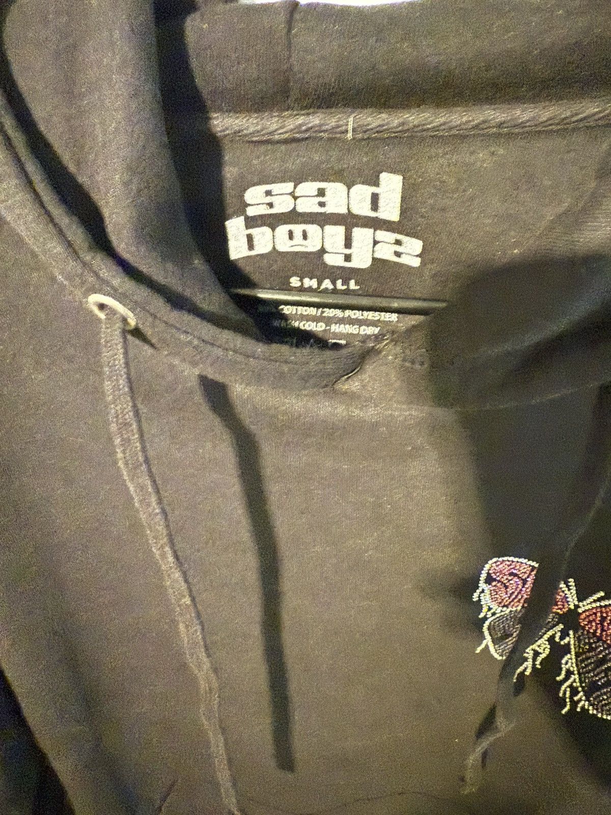 Other Sad Boyz the Sad Girlz Crystal Butterfly hoodie Size S / US 4 / IT 40 - 5 Thumbnail