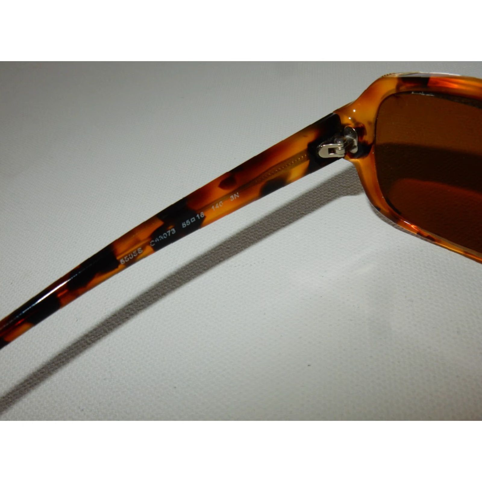 Vintage VINTAGE Sferoflex Sunglasses Frames Only 55-16-140 Men Brown Prescription Size ONE SIZE - 4 Thumbnail