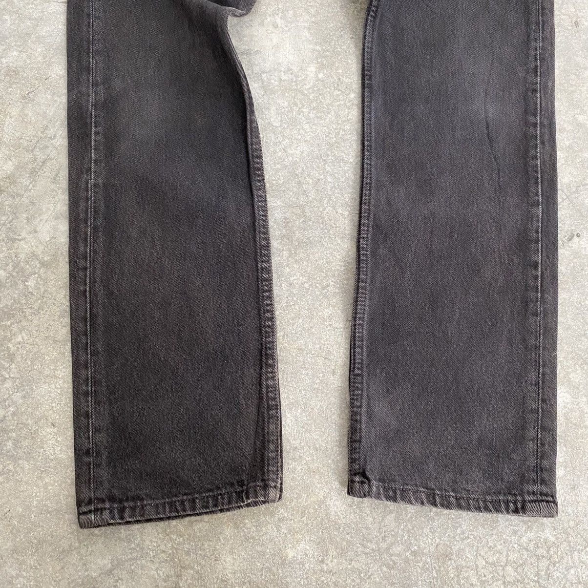 Levi's Vintage 1995 Levis 501 Over Dyed Black Denim Jeans Size US 28 / EU 44 - 6 Thumbnail