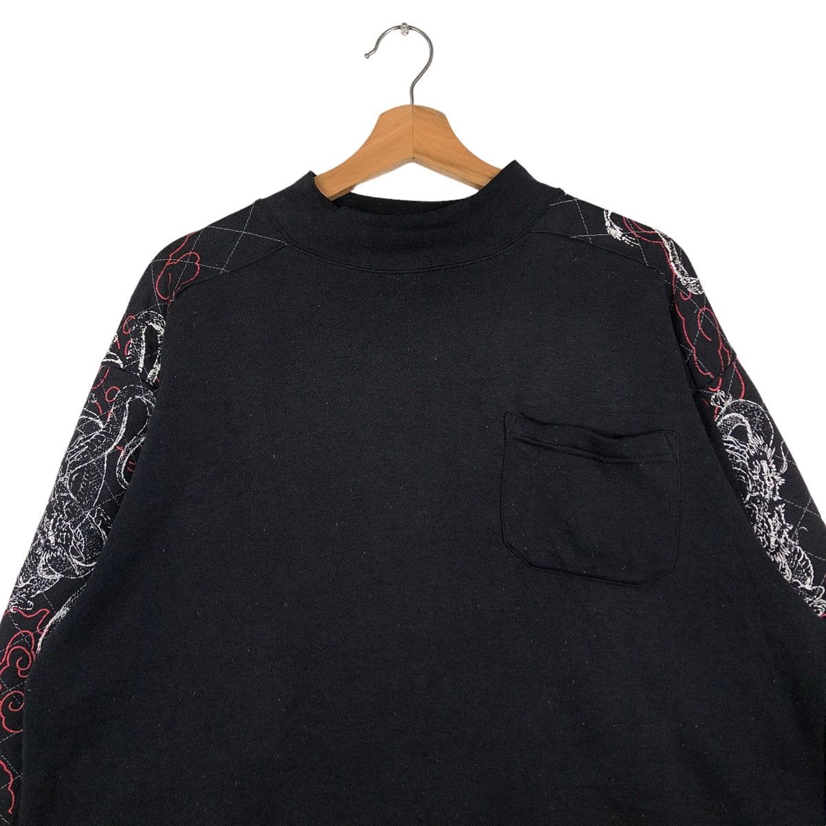 Japanese Brand 🔥VINTAGE SWEATSHIRT SUKAJAN DESIGN DRAGON BIG LOGO SAN DAN Size US L / EU 52-54 / 3 - 3 Thumbnail