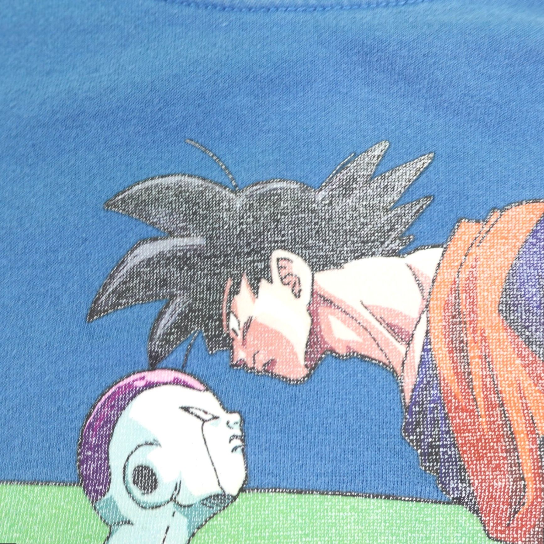 Vintage Dragon Ball Z Sweatshirt Men L Blue Graphic Print Crew Neck Pullover 2010s Anime Cartoon Logo Regualr Fit Box Lunch Size US L / EU 52-54 / 3 - 3 Thumbnail