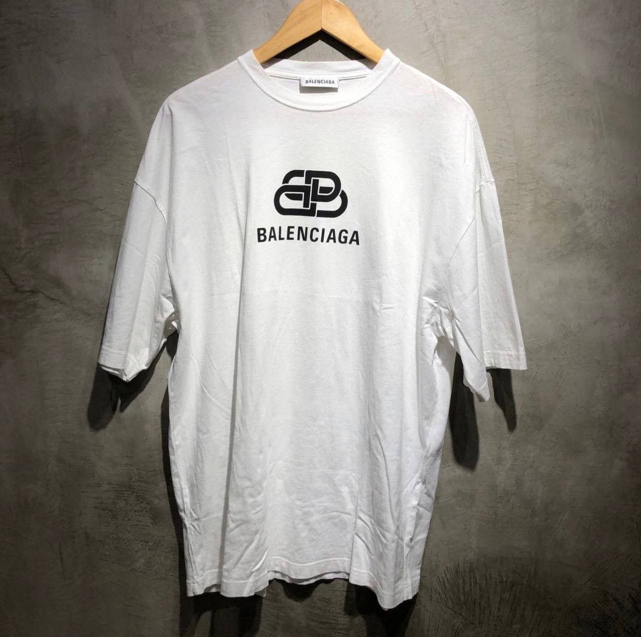 Balenciaga Balenciaga Logo T-Shirt Size US S / EU 44-46 / 1 - 1 Thumbnail