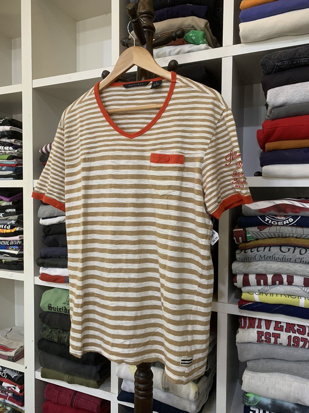 Sean John Sean john Stripe Tee Size US M / EU 48-50 / 2 - 3 Thumbnail