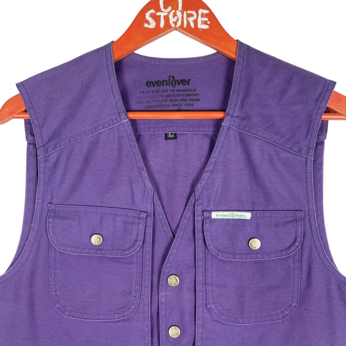 Vintage Vintage EvenRiver Utility Vest Size US M / EU 48-50 / 2 - 3 Thumbnail