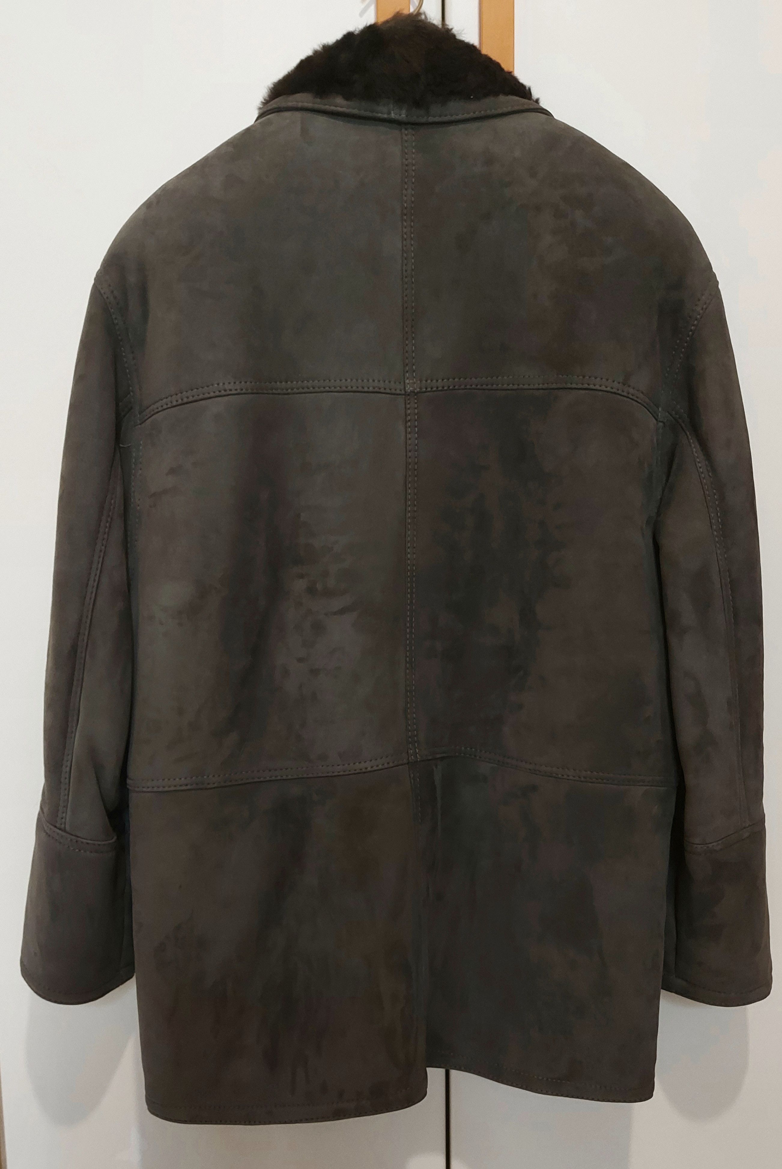 Other Italian Shearling Coat- Genuine Sheepskin - Size 48 EU Size US M / EU 48-50 / 2 - 2 Thumbnail