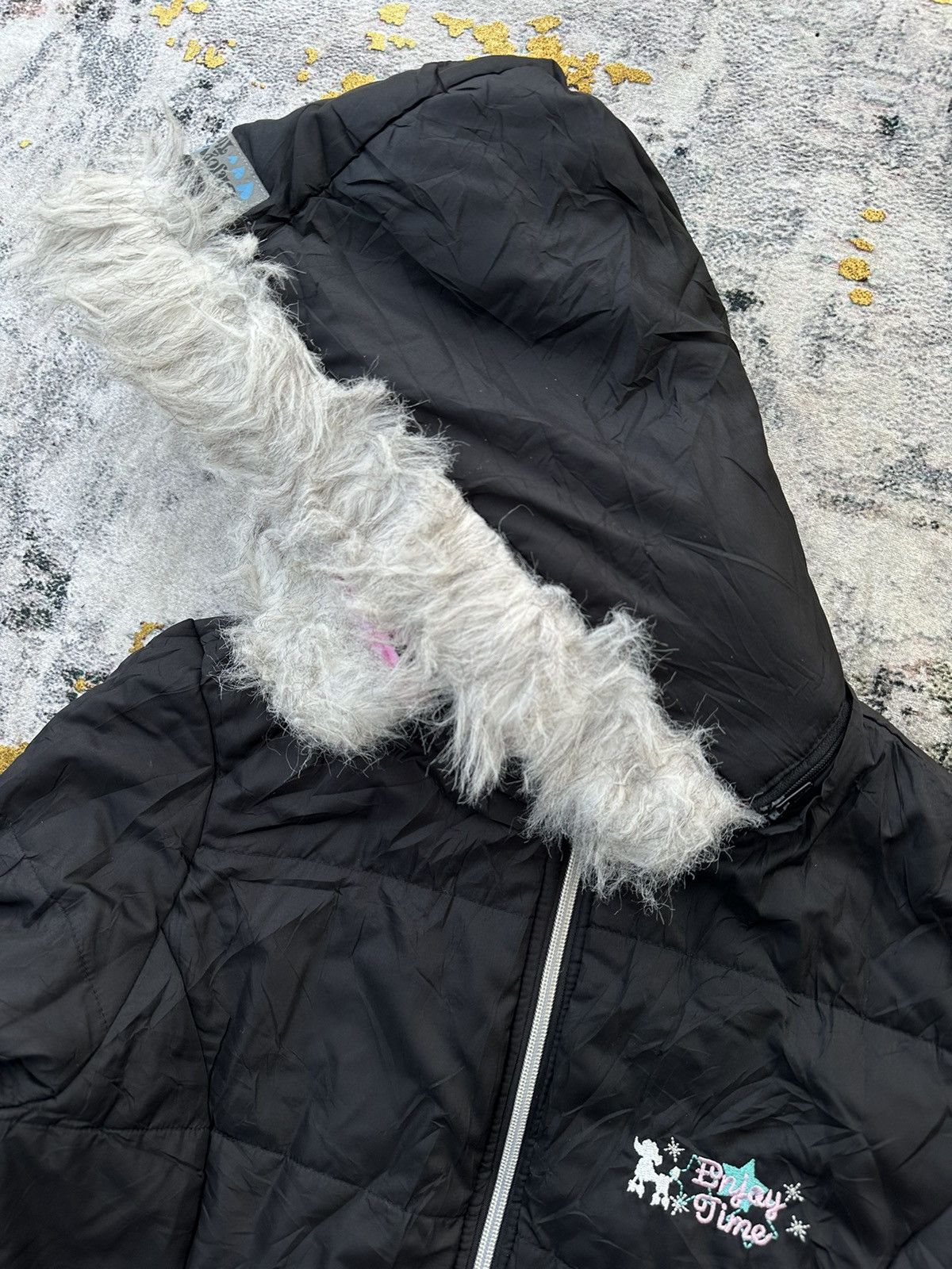 Japanese Brand WINTER SESSION IFSIX LGB STYLE SUNNY RIVEZ WHITE FUR JACKET Size M / US 6-8 / IT 42-44 - 4 Thumbnail