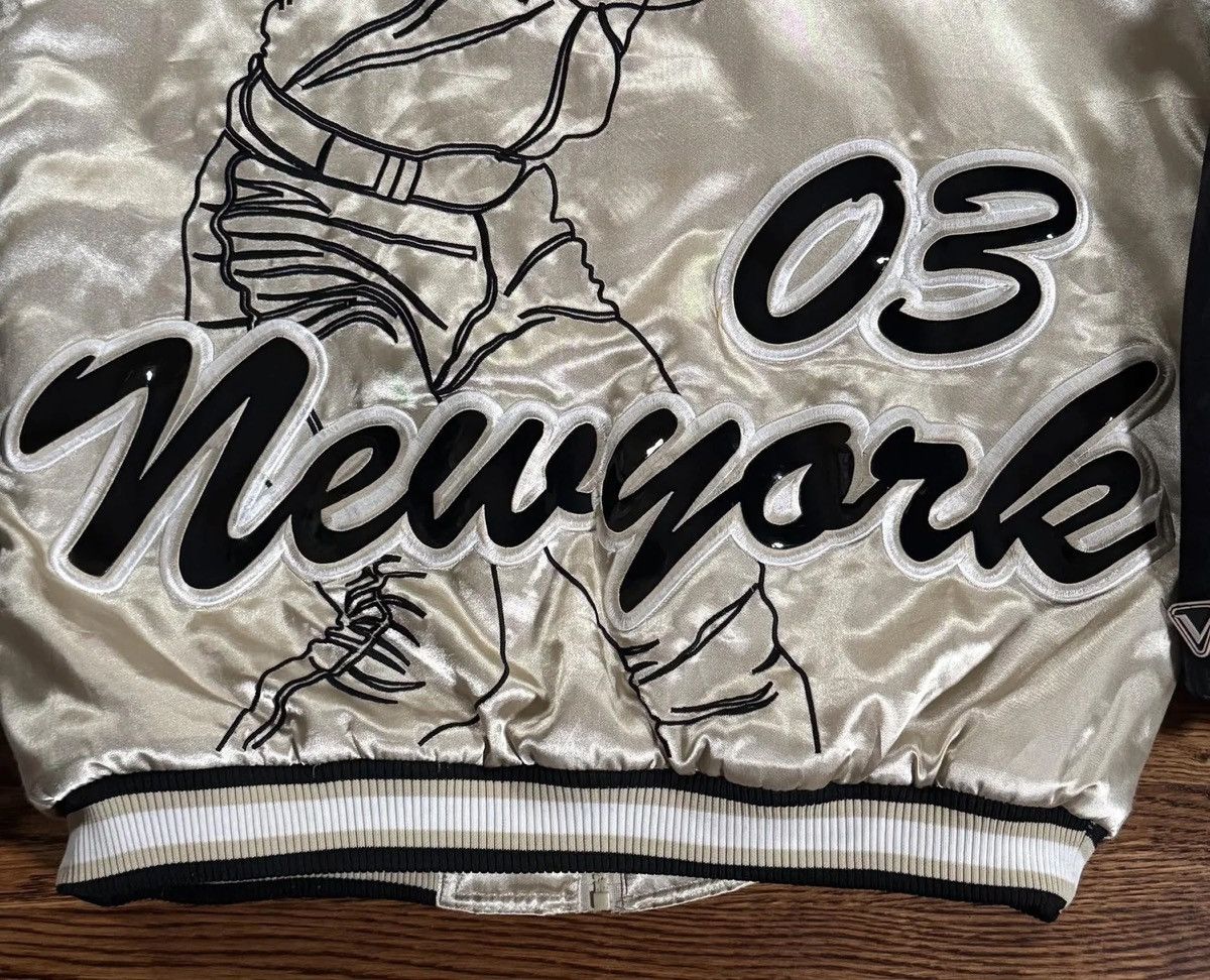 Vintage Vintage Veezo Wear New York '03 Satin Jacket Size Large Size US L / EU 52-54 / 3 - 2 Thumbnail