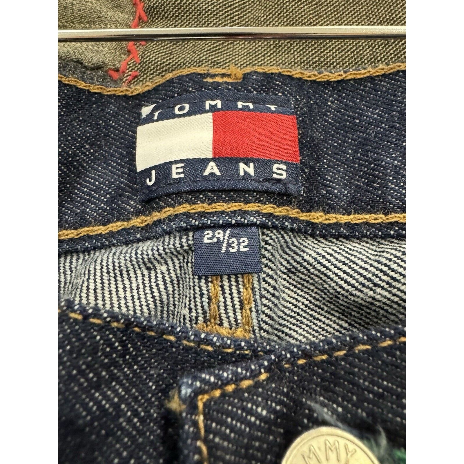 Tommy Hilfiger Deadstock 90s Y2K Tommy Hilfiger Jeans Mens W29 X L32 Size US 29 - 3 Thumbnail