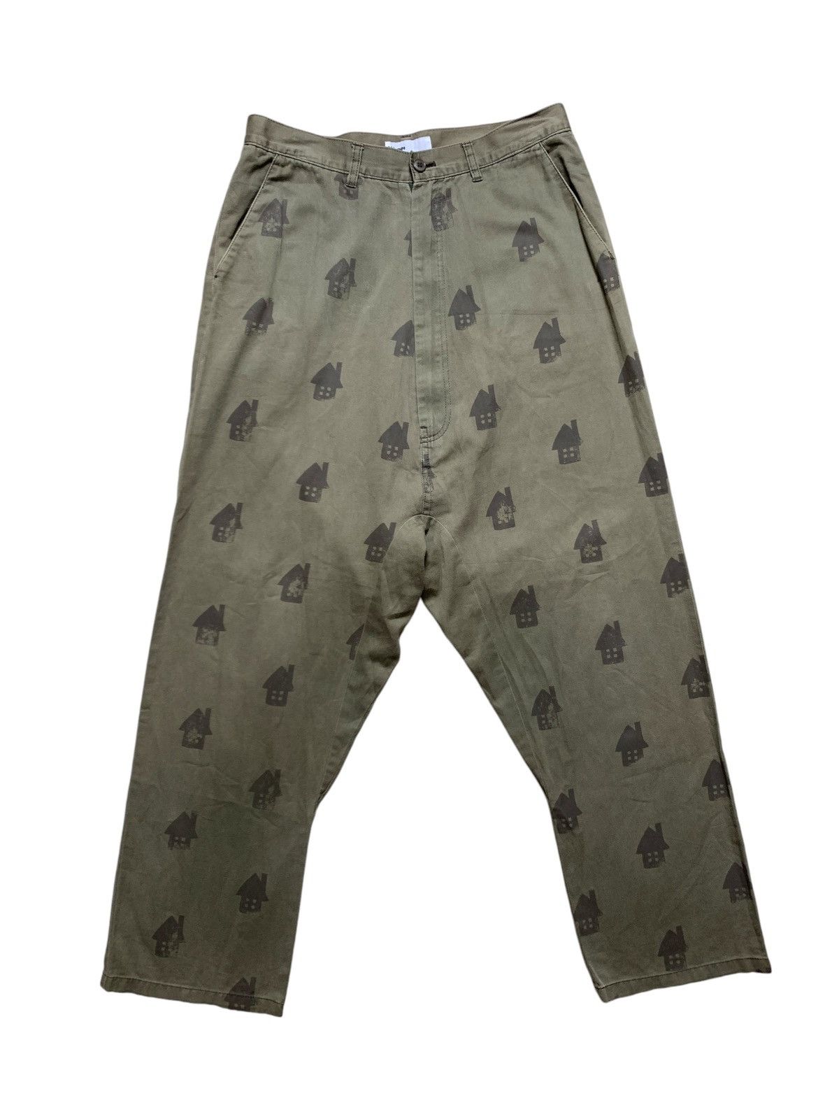 2000s Nenet - Issey Miyake Drop Crotch Pants