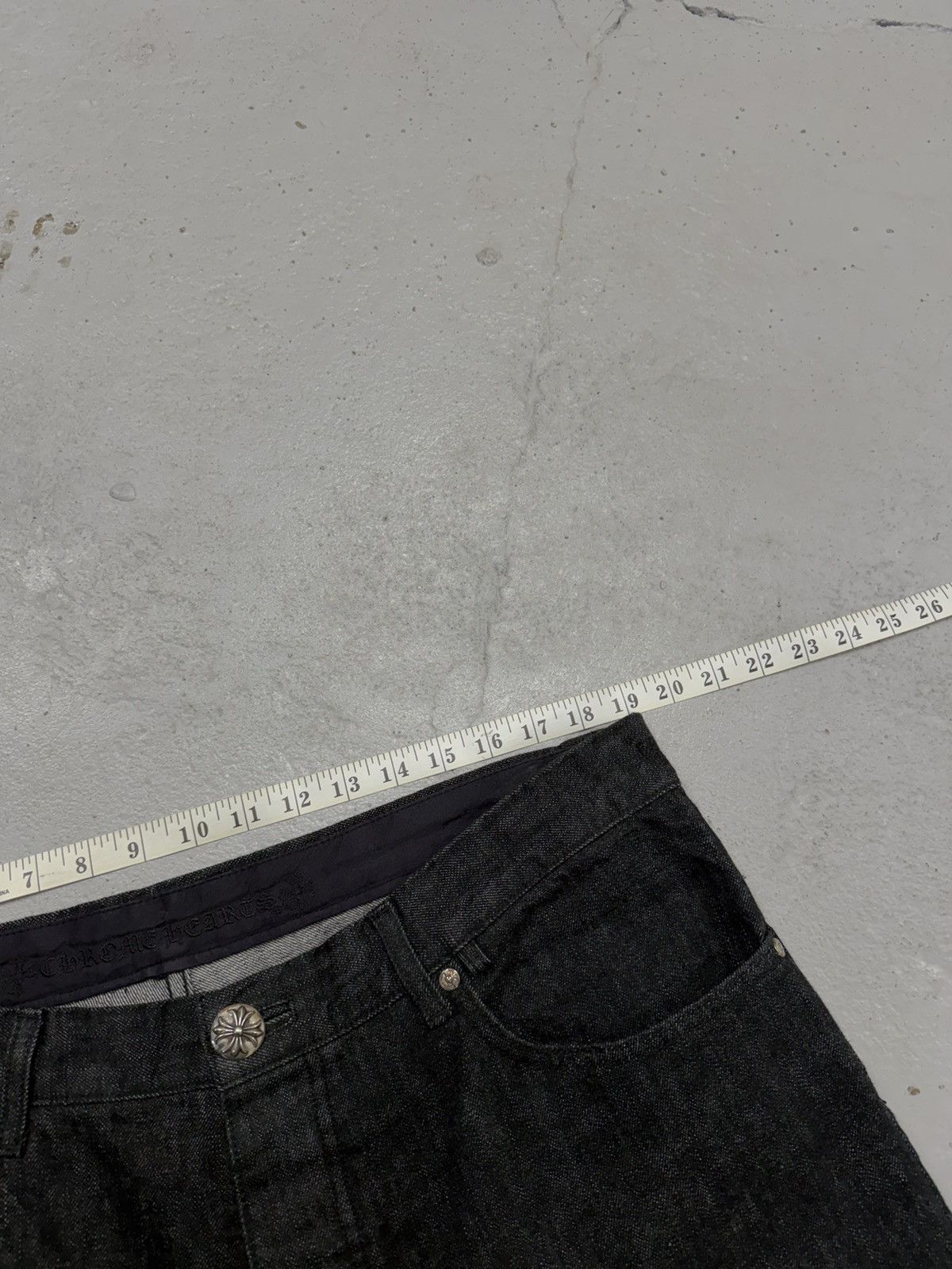 Chrome Hearts Chrome Hearts Star Patch Le Fleur Knee Denim Jeans W38 Size US 38 / EU 54 - 15 Thumbnail