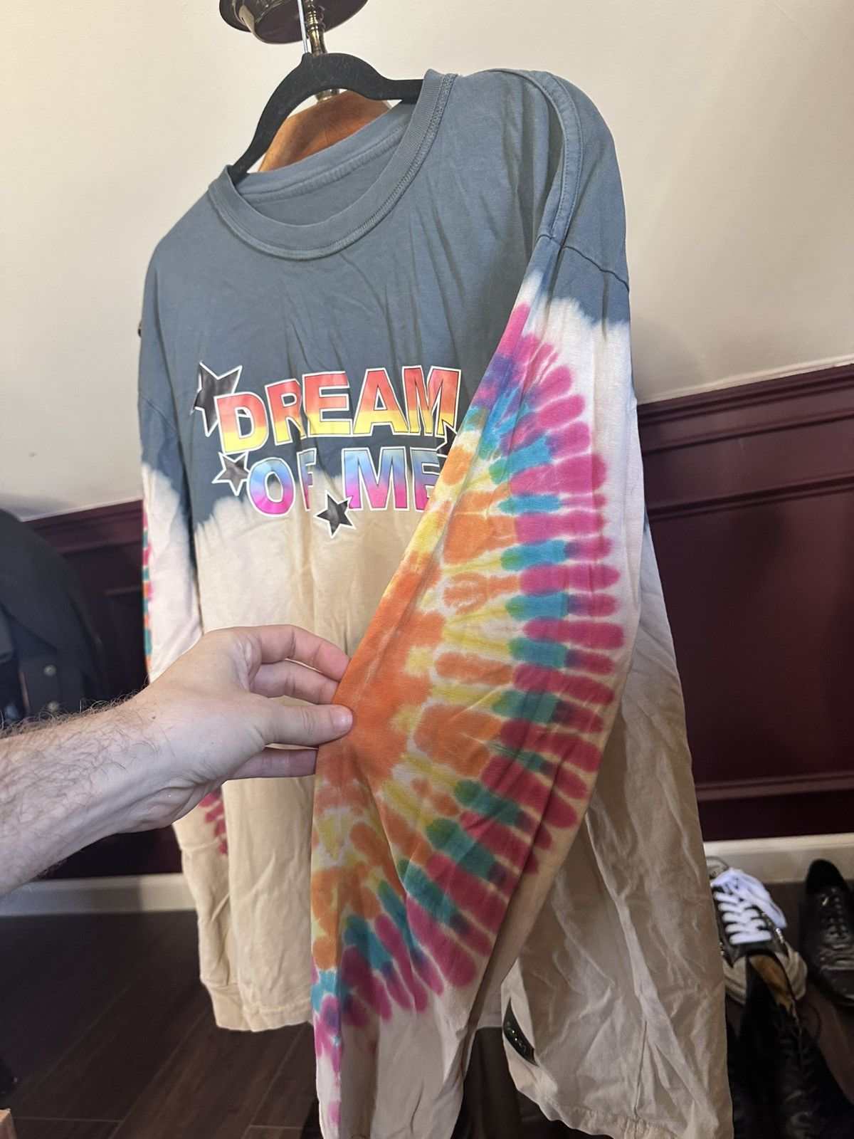Bossi Sportswear BOSSI tie dye long sleeve t-shirt DREAM OF ME graphic Small Size US S / EU 44-46 / 1 - 3 Thumbnail