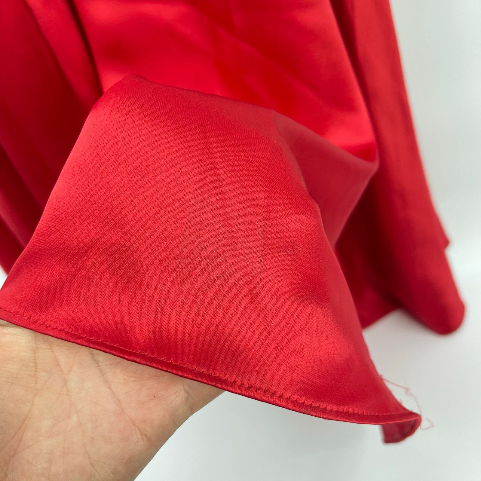 BIMBA Y LOLA Bimba y Lola x Palomo Spain | NWT Red Satin Maxi Dress M Size M / US 6-8 / IT 42-44 - 13 Thumbnail