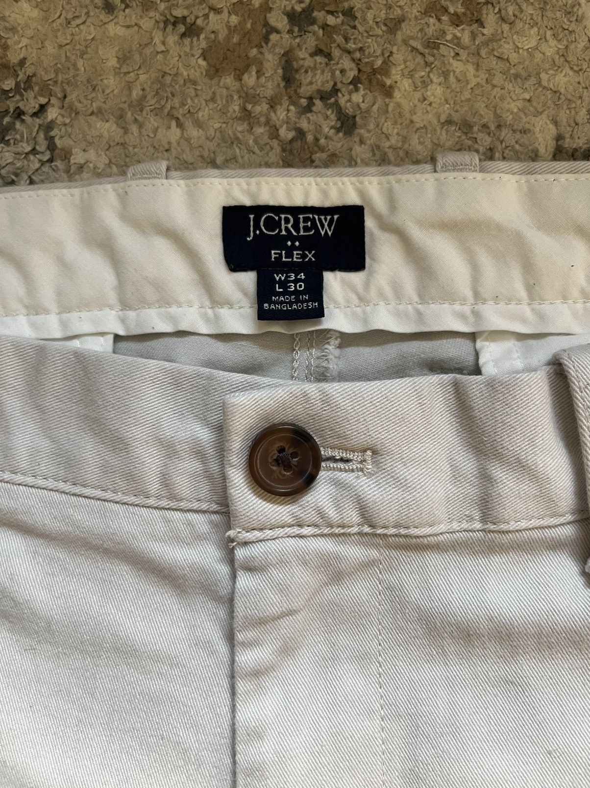 J.Crew J. Crew 34x30 Men’s Light Gray Chinos Size US 34 / EU 50 - 3 Thumbnail