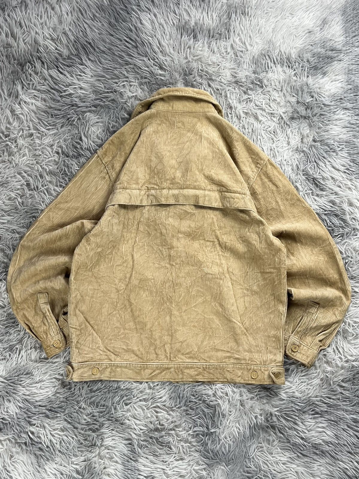 Japanese Brand good morning half corduroy jacket Size US M / EU 48-50 / 2 - 11 Thumbnail