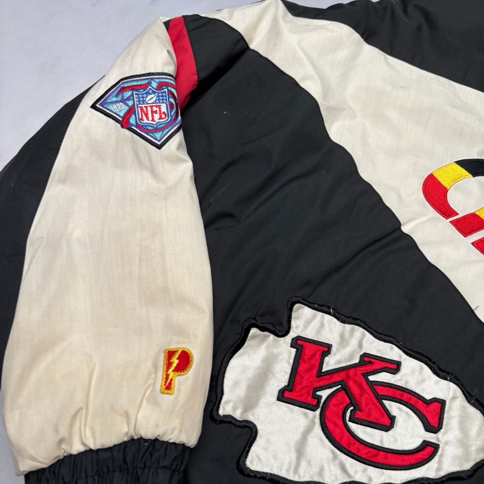 NFL × Pro Player × Vintage Vintage 90s Pro Player Kansas City Chiefs Jacket Mens XL NFL Size US XL / EU 56 / 4 - 4 Thumbnail