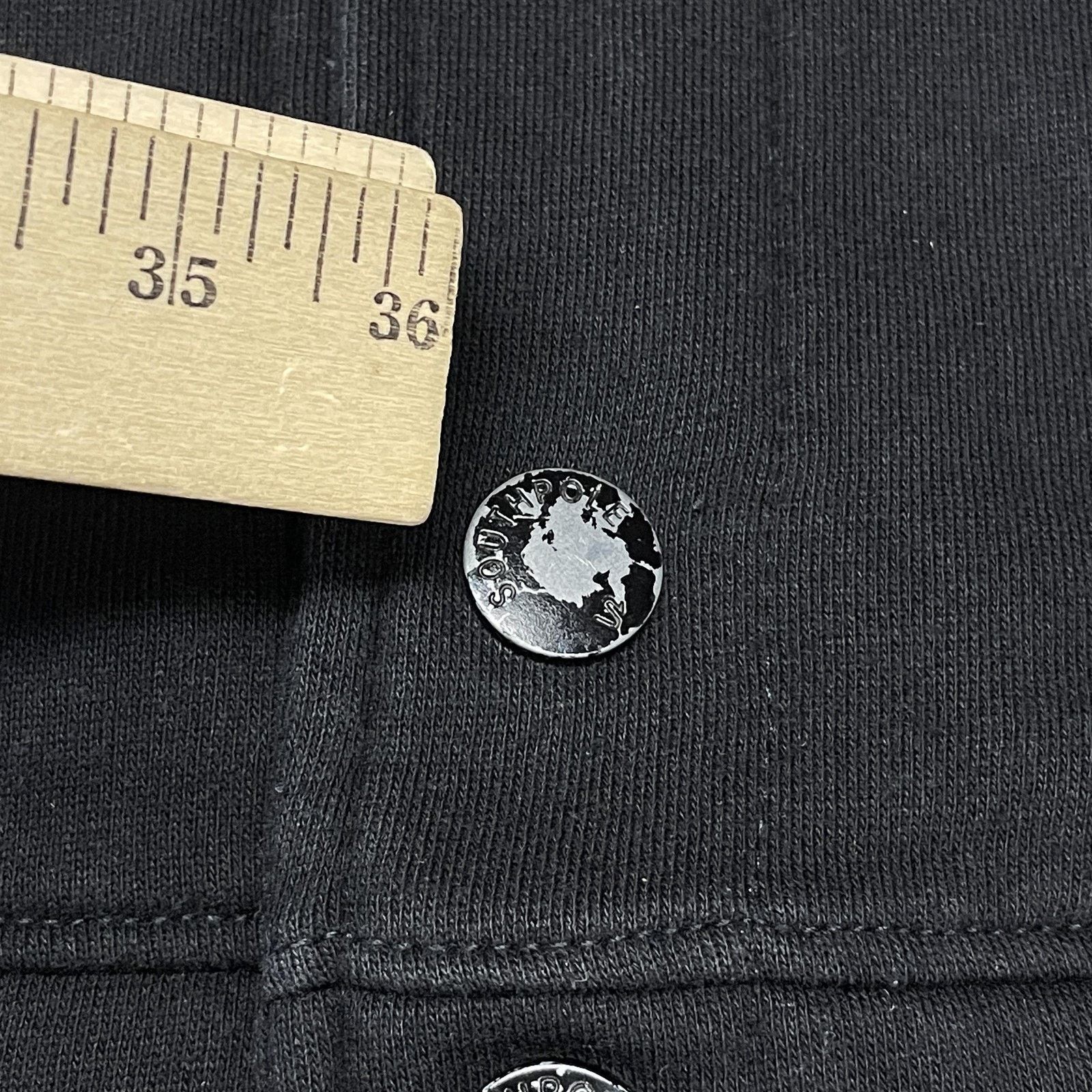 Southpole Southpole Jacket Mens XL Black Gray Varsity Letterman Snap Size US XL / EU 56 / 4 - 3 Thumbnail
