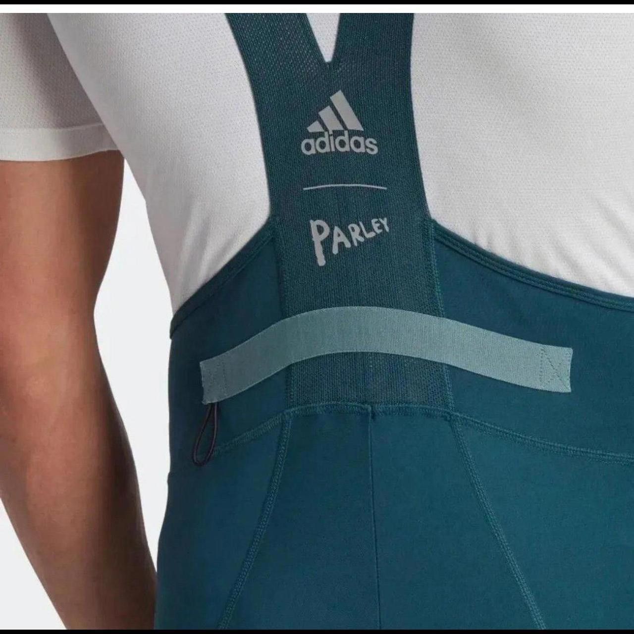 Designer Adidas Parley Bib Cycling Shorts Size US L / EU 52-54 / 3 - 5 Thumbnail