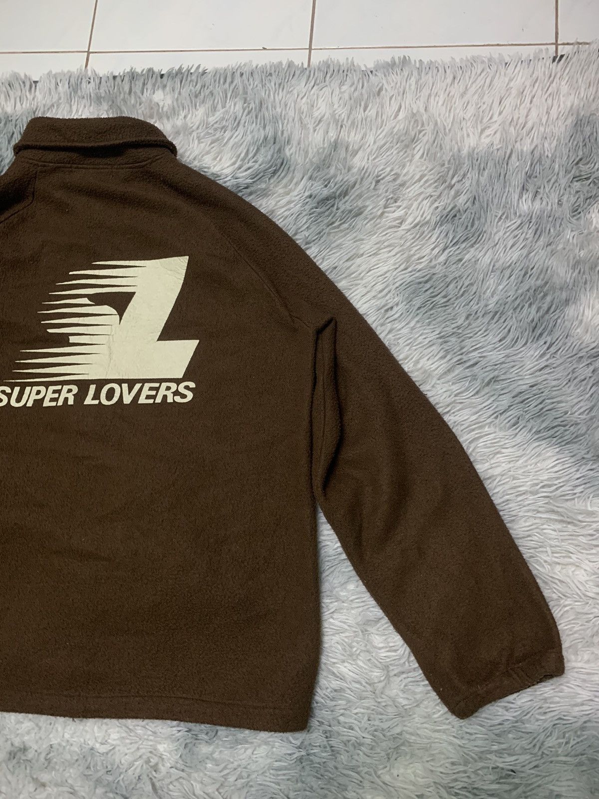Super Lovers 90s SUPER LOVERS COACH FLEECE JACKET RARE LOGO Size US M / EU 48-50 / 2 - 10 Thumbnail