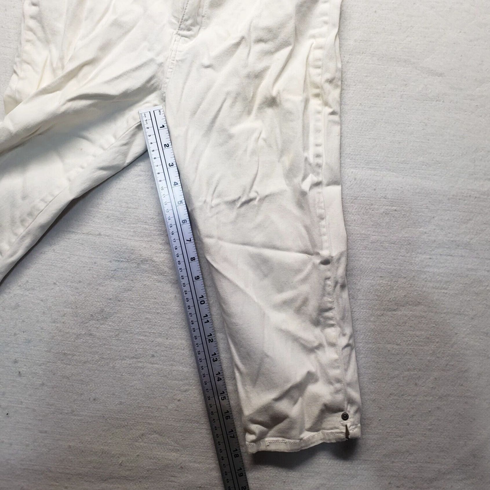 Vintage Adult Women's Size 10 Soft Flattering Northwest Blue Cotton Rich Capri Style Pants Size 32" / US 10 / IT 46 - 5 Thumbnail