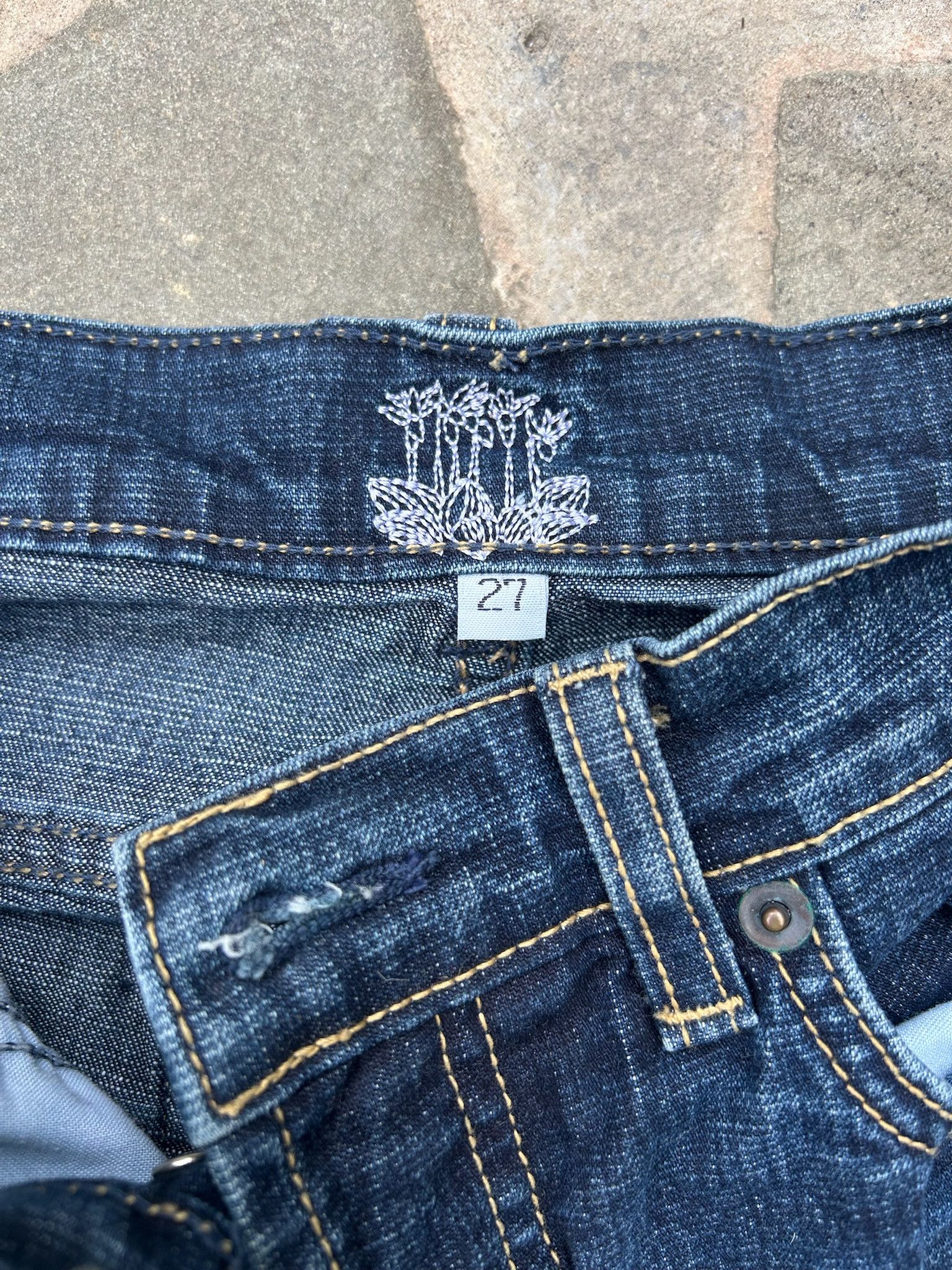 Other Vintage Japanese Brand Denim Size 25" / US 0 / IT 36 - 4 Thumbnail