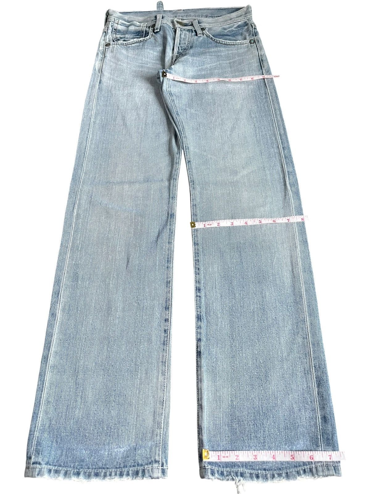 Levi's Vintage 90s Levis 805 Selvedge Buckle Back Jeans Size 29" - 8 Thumbnail